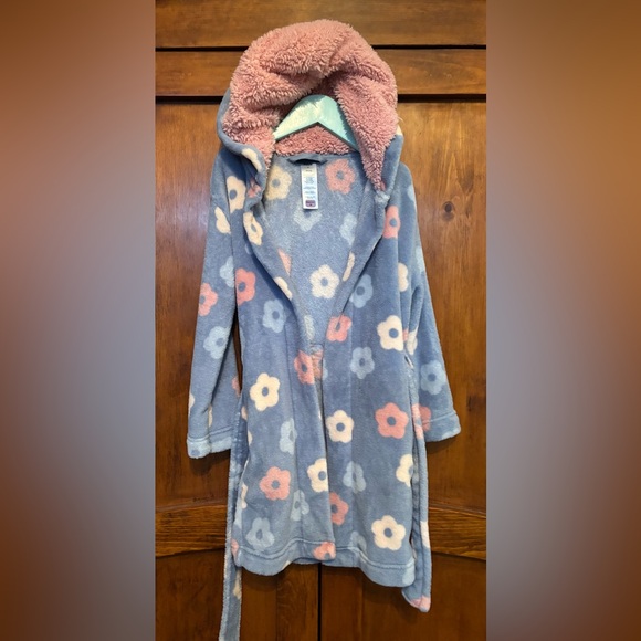 3 for$30 Pekkle Plush girls Floral Robe - Picture 2 of 8